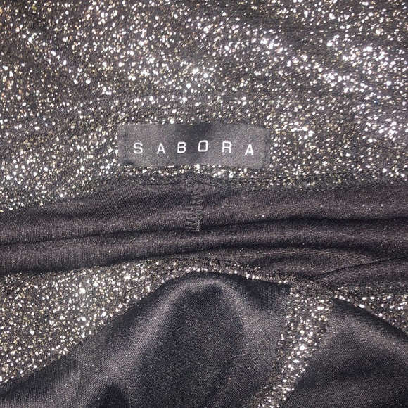 Sabora gold and black dress - Picture 3 of 3